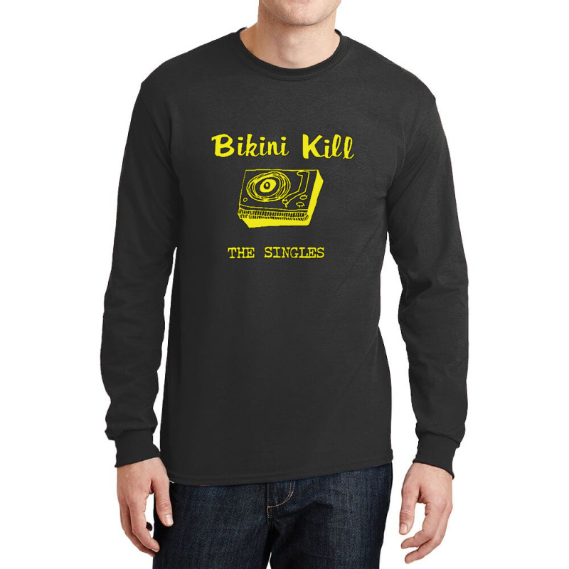 The Singles Of Bikini Kill Long Sleeve Shirts by RandallMitchell | Artistshot