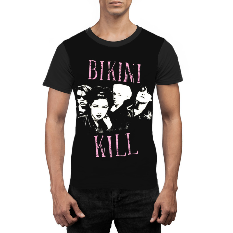 The Group - Bikini Kill Graphic T-shirt by RandallMitchell | Artistshot