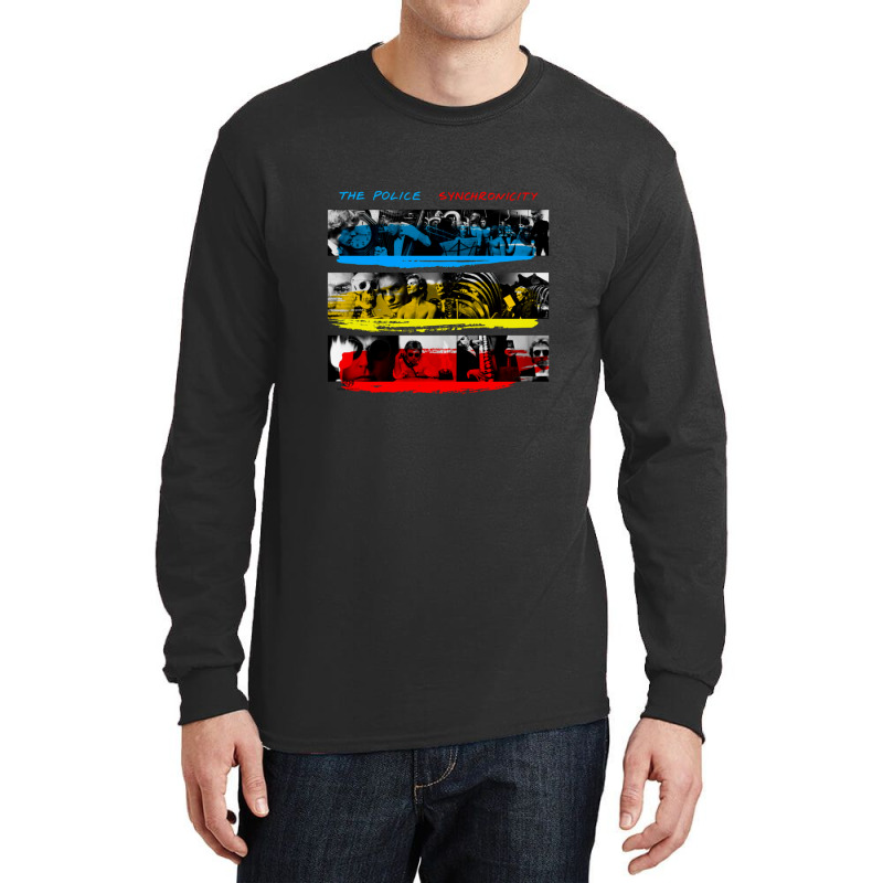 The Police Synchronicity Album T Shirt Long Sleeve Shirts by SusanneRestemayer | Artistshot