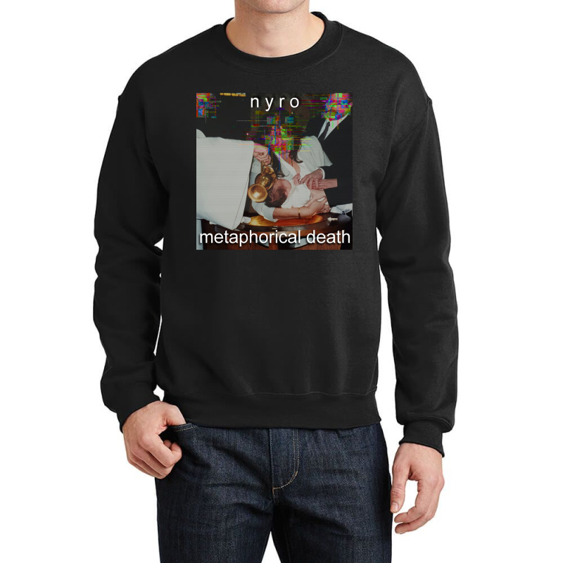 Nyro's Metaphorical Death Cover Crewneck Sweatshirt by RandiThien | Artistshot