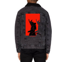 The Warrior-yxp7s Unisex Sherpa-lined Denim Jacket | Artistshot