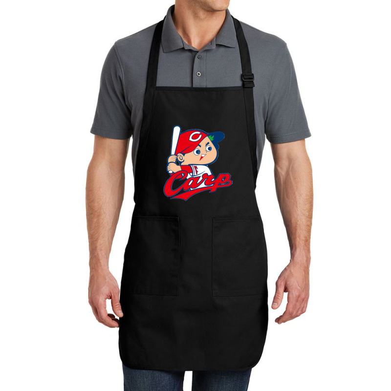 Hiroshima Toyo Carp Full-length Apron | Artistshot