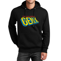 The Uncaring Gen X Vintage Distressed Superhero Co Unisex Hoodie | Artistshot