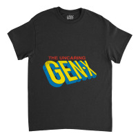 The Uncaring Gen X Vintage Distressed Superhero Co Classic T-shirt | Artistshot