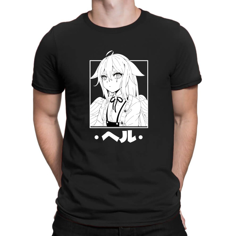 Black And White Hel Print T-shirt | Artistshot