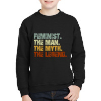 Feminist-yj65h Youth Sweatshirt | Artistshot