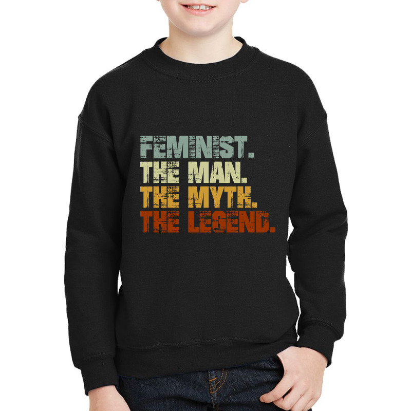 Feminist-yj65h Youth Sweatshirt by Brink Beaulah | Artistshot