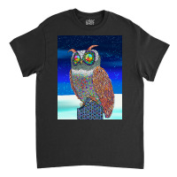 The Mechanical Night Owl Classic T-shirt | Artistshot