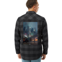 Auckland City Painting Flannel Shirt | Artistshot