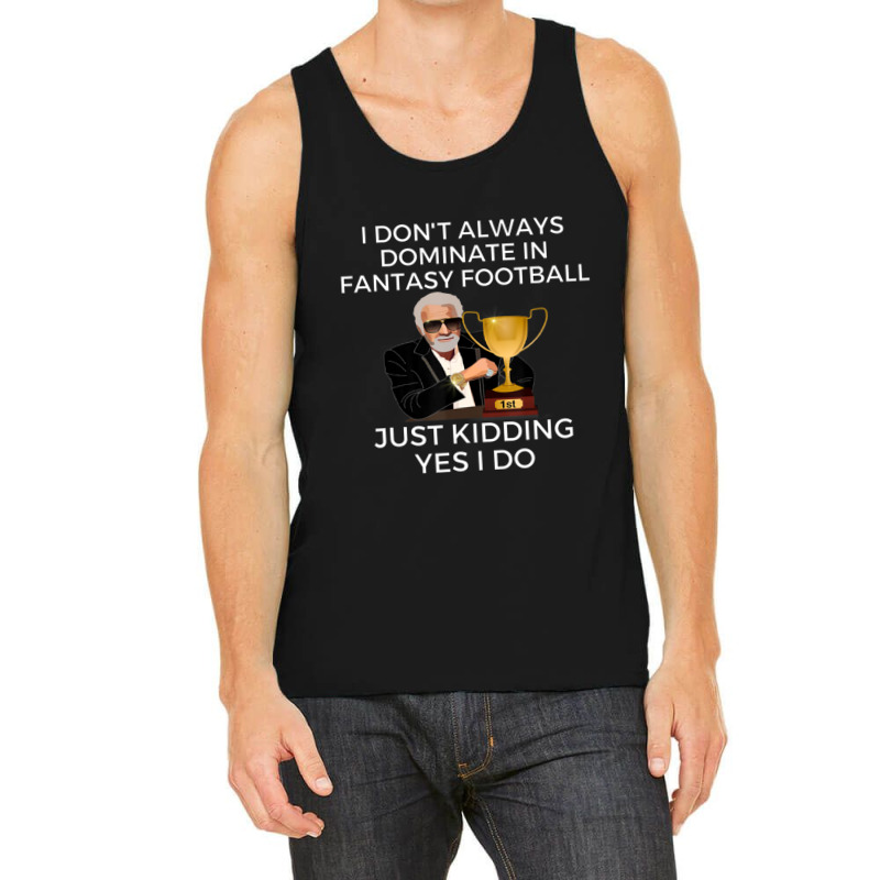 Funny Fantasy Football Champion Fantasy Tank Top | Artistshot