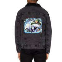 Anime Zoro Unisex Sherpa-lined Denim Jacket | Artistshot