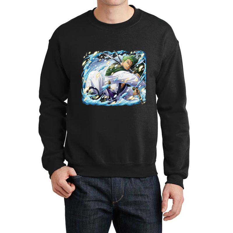 Anime Zoro Crewneck Sweatshirt | Artistshot