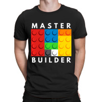 Master Builder Building Blocks Brick Builders Toys Gift T-shirt | Artistshot