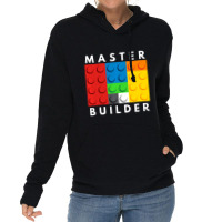 Master Builder Building Blocks Brick Builders Toys Gift Lightweight Hoodie | Artistshot