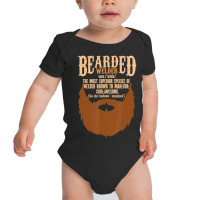 Bearded Welder Definition Dad Ironworker Ironsmith Joke Baby Bodysuit | Artistshot