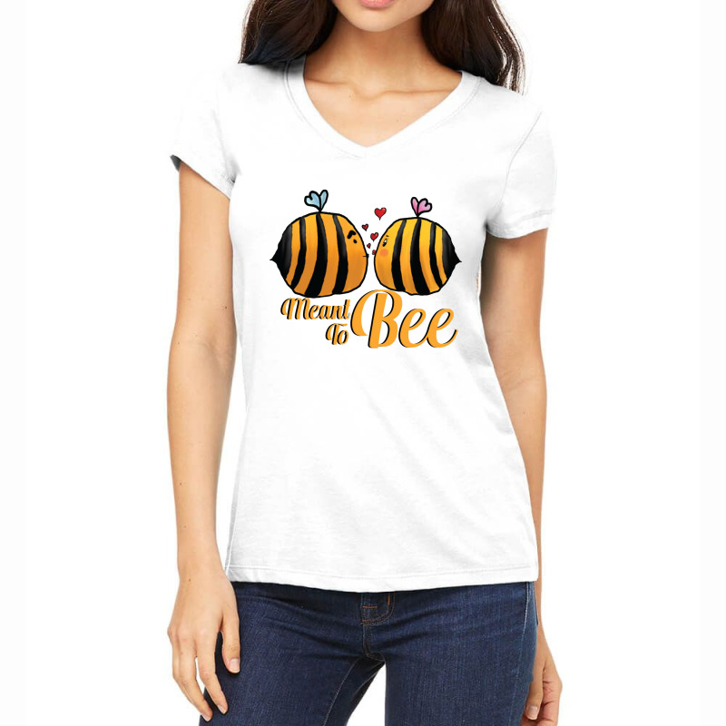 All About Bee Bee Women's V-neck T-shirt | Artistshot