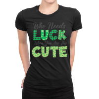Shamrock Saint Patricks Day T  Shirt Ladies Fitted T-shirt | Artistshot