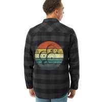 Mechanical Engineer Gifts Funny Retro Cogs Engineering Gear Flannel Shirt | Artistshot