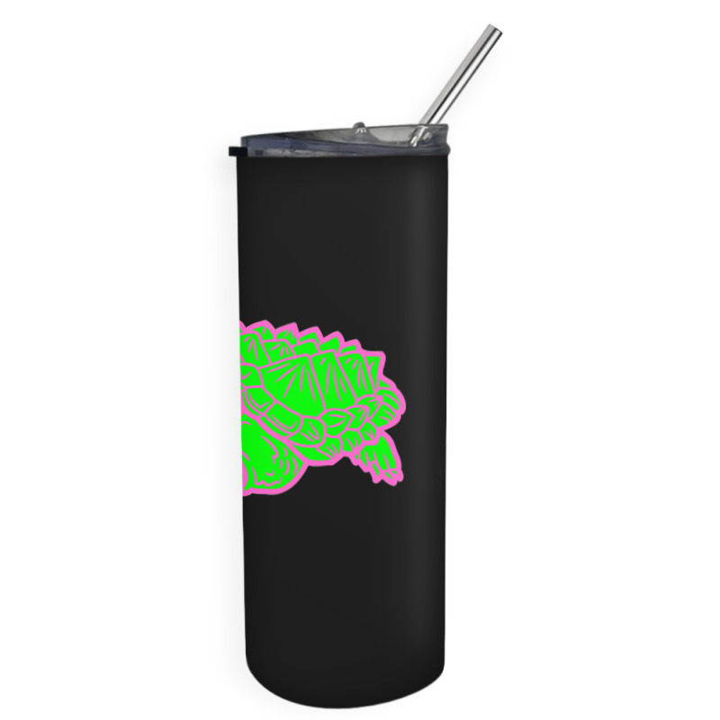 Alligator Snapping Turtle - Reptile - Wildlife - Animal Attack Skinny Tumbler | Artistshot