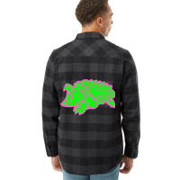 Alligator Snapping Turtle - Reptile - Wildlife - Animal Attack Flannel Shirt | Artistshot