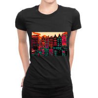 Amsterdam (2) Ladies Fitted T-shirt | Artistshot