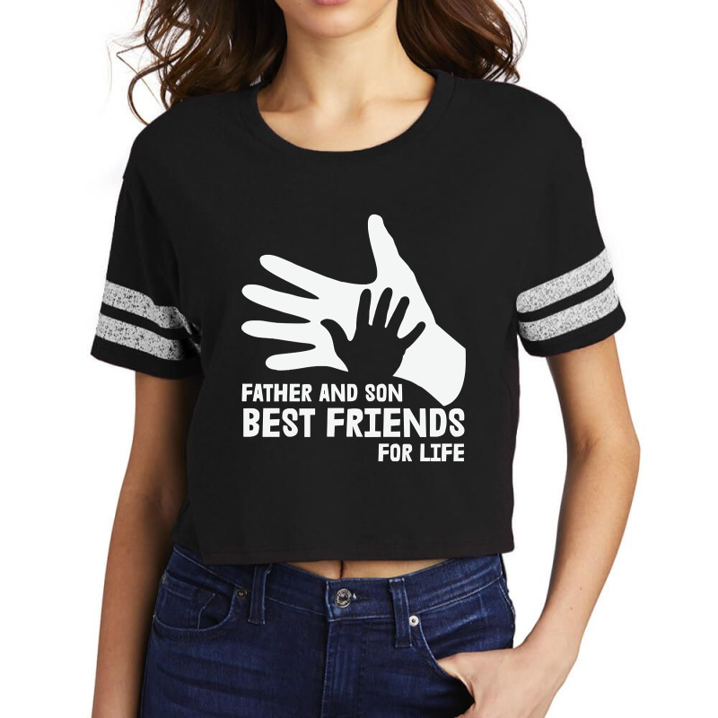 Father And Son Best Friends Scorecard Crop Tee by Lowe Fleming | Artistshot