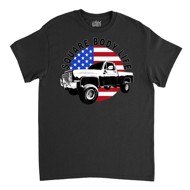 Classic Squarebody Truck 4x4 Square Body Classic T-shirt by Min08 | Artistshot