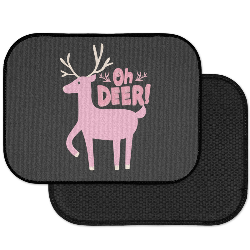 Oh Deer Rear Car Mat | Artistshot