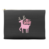 Oh Deer Accessory Pouches | Artistshot