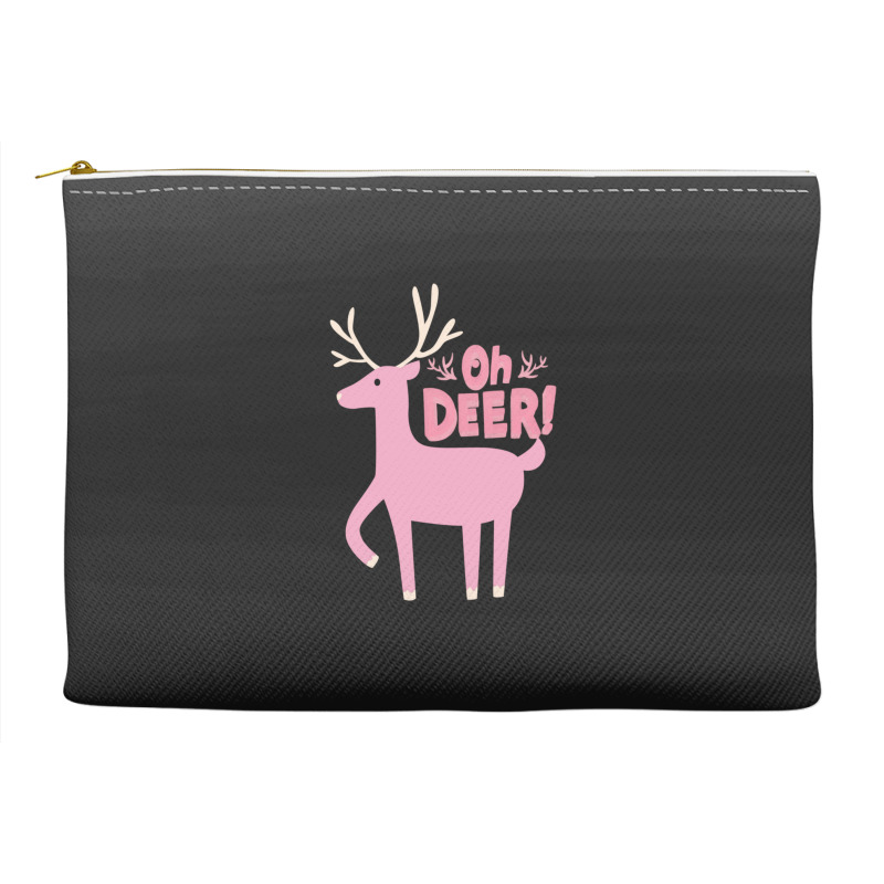 Oh Deer Accessory Pouches | Artistshot