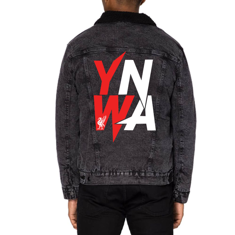 Ynwa Unisex Sherpa-lined Denim Jacket | Artistshot