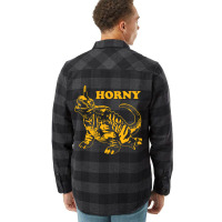 Baragon - Horny Flannel Shirt | Artistshot