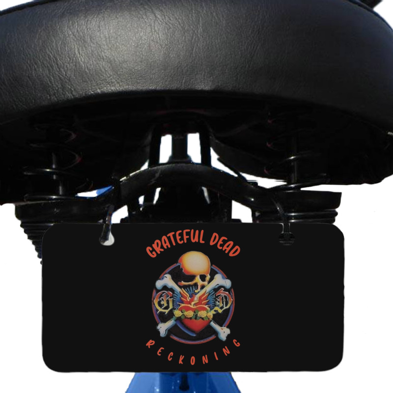 Grateful Skull Flown Bicycle License Plate | Artistshot