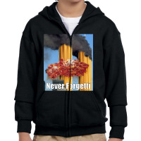 Never Forgetti, Rest In Spaghetti Youth Zipper Hoodie | Artistshot