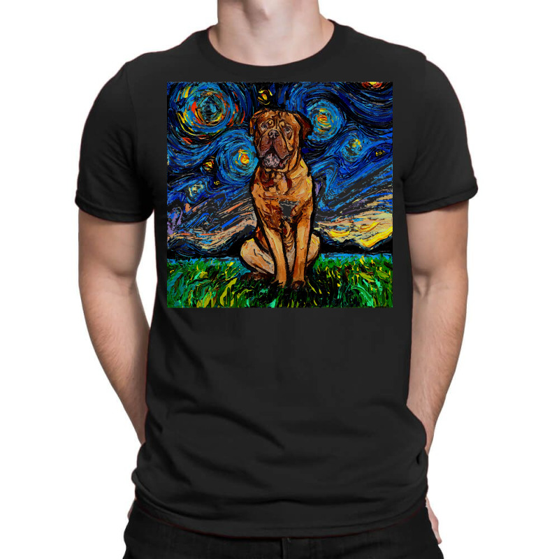 Dogue De Bordeaux T  Shirt Dogue De Bordeaux Night T  Shirt T-shirt | Artistshot