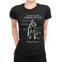 The Full Armor Of God Ladies Fitted T-shirt | Artistshot