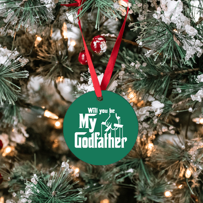 Will You Be My Godfather Ornament | Artistshot