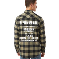 Super September Girl Flannel Shirt | Artistshot