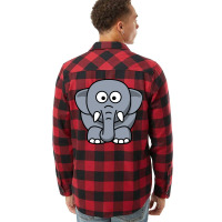 Kids Elephant Flannel Shirt | Artistshot