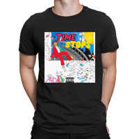 Time Stops Juice Album Cover T-shirt | Artistshot