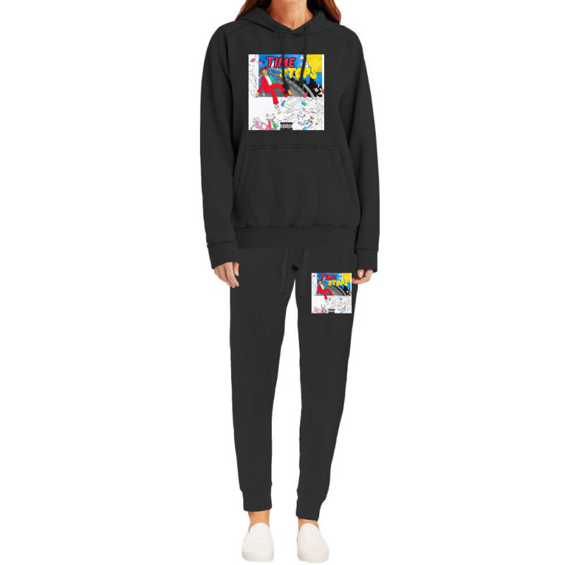 Time Stops Juice Album Cover Hoodie & Jogger Set | Artistshot