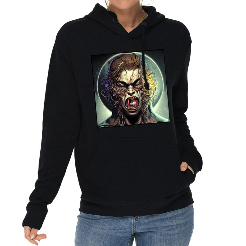 Body Horror Creature %232 Lightweight Hoodie by greggjvandervor | Artistshot