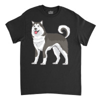 Funny T  Shirt Alaskan Malamute Dog Gift Idea T  Shirt Classic T-shirt | Artistshot