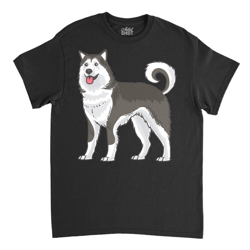 Funny T  Shirt Alaskan Malamute Dog Gift Idea T  Shirt Classic T-shirt | Artistshot