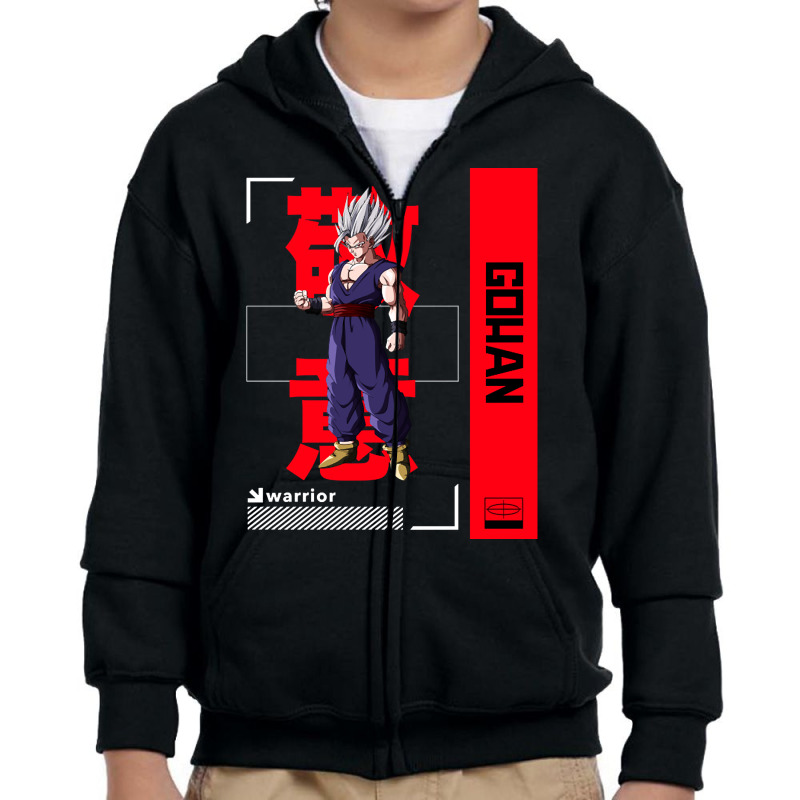 Dragonball Super Gohan X Youth Zipper Hoodie by yumgaugeteuda | Artistshot