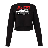 Initial D Manga Ae86 Cropped Sweater | Artistshot