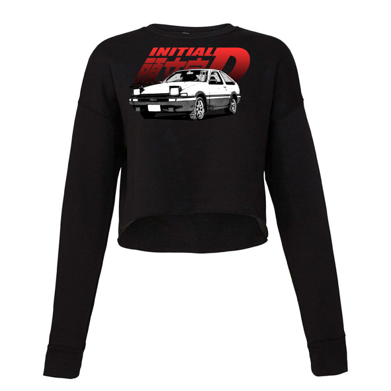 Initial D Manga Ae86 Cropped Sweater by KelliBrimner | Artistshot