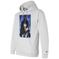 Demon Blue Champion Hoodie | Artistshot