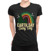 Earth Day Everyday Awareness Planet Animal Men Women Kids Ladies Fitted T-shirt | Artistshot