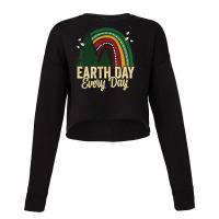 Earth Day Everyday Awareness Planet Animal Men Women Kids Cropped Sweater | Artistshot